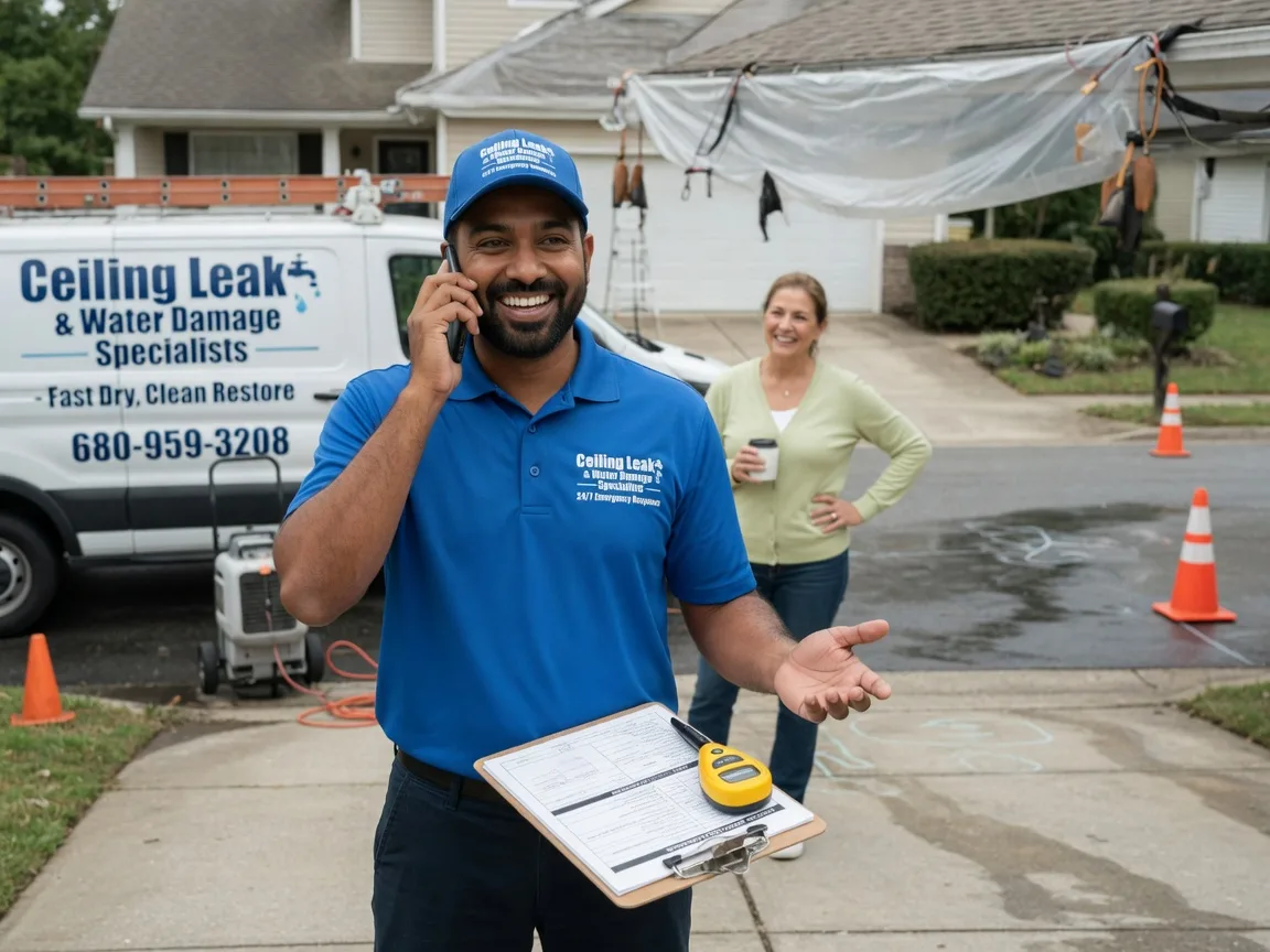 Ceiling Leak Cleanup Shawmut, MT FAQs